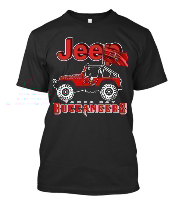Jeep Tampa Bay Buccaneers Football Jeep T-Shirt