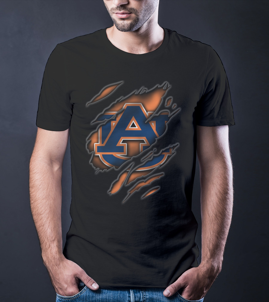 Torn Auburn Tigers T-Shirt