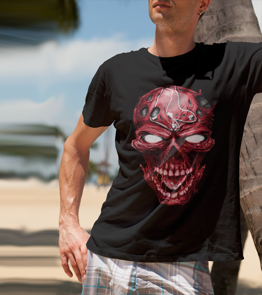 Boston Red Sox Skull T-Shirt