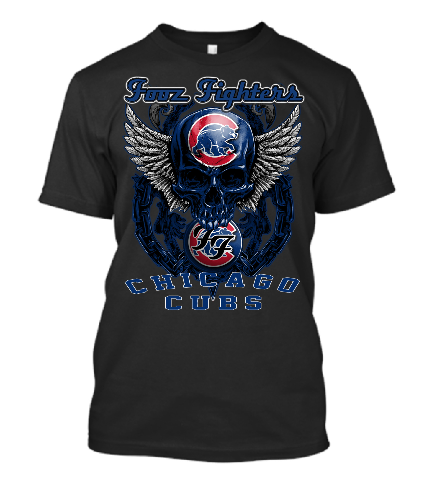 Foo Fighters Chicago Cubs T-Shirt