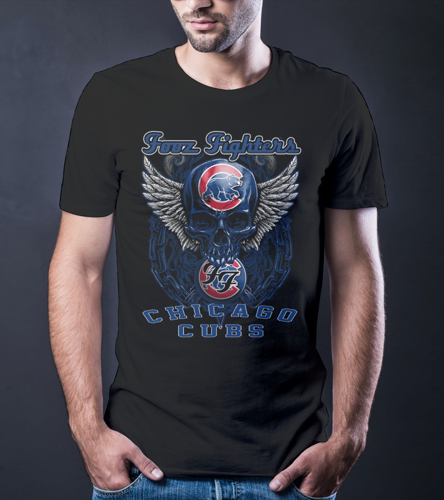 Foo Fighters Chicago Cubs T-Shirt