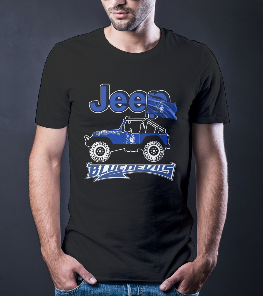 Jeep Blue Devils Off-Road Adventure T-Shirt