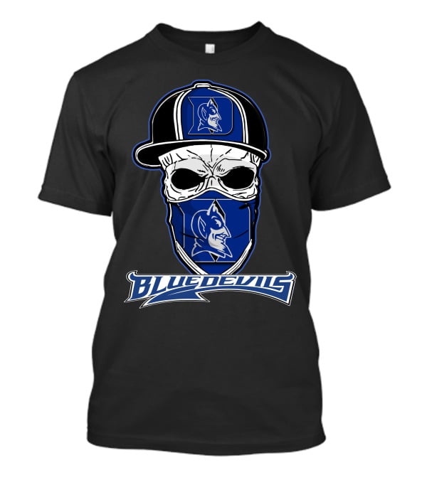 Skull Hat Blue Devils Duke T-Shirt