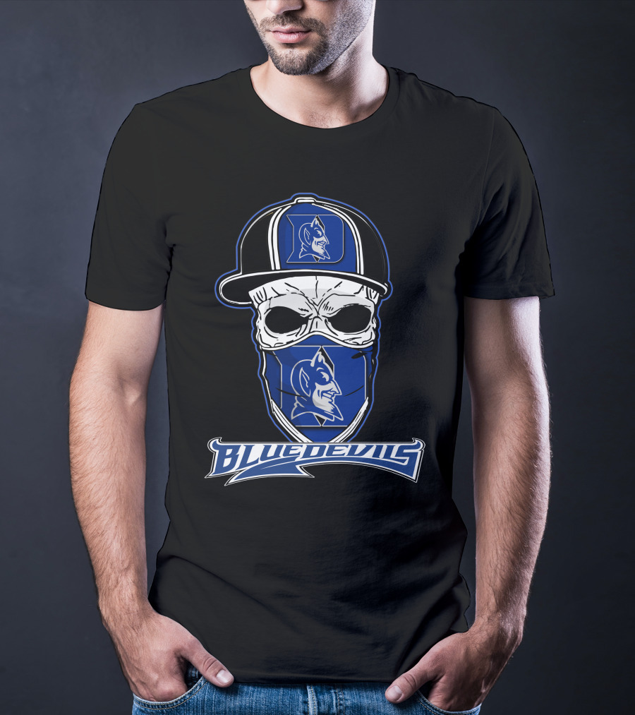 Skull Hat Blue Devils Duke T-Shirt