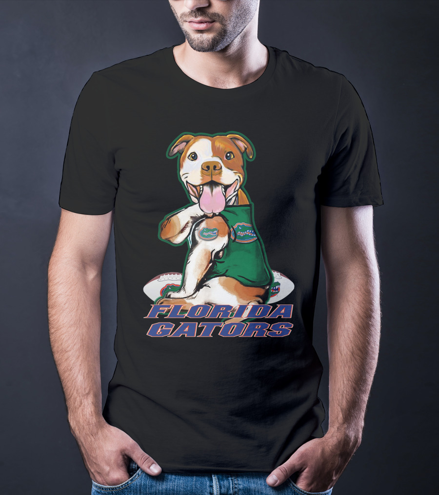 Pitbull Florida Gators Football Fan T-Shirt