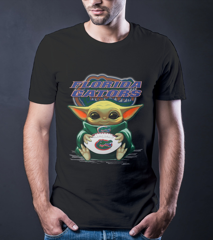 Florida Gators Yoda Football Fan T-Shirt