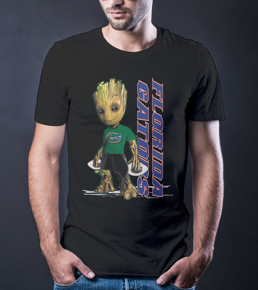 Groot Florida Gators Mascot T-Shirt With Team T-Shirt