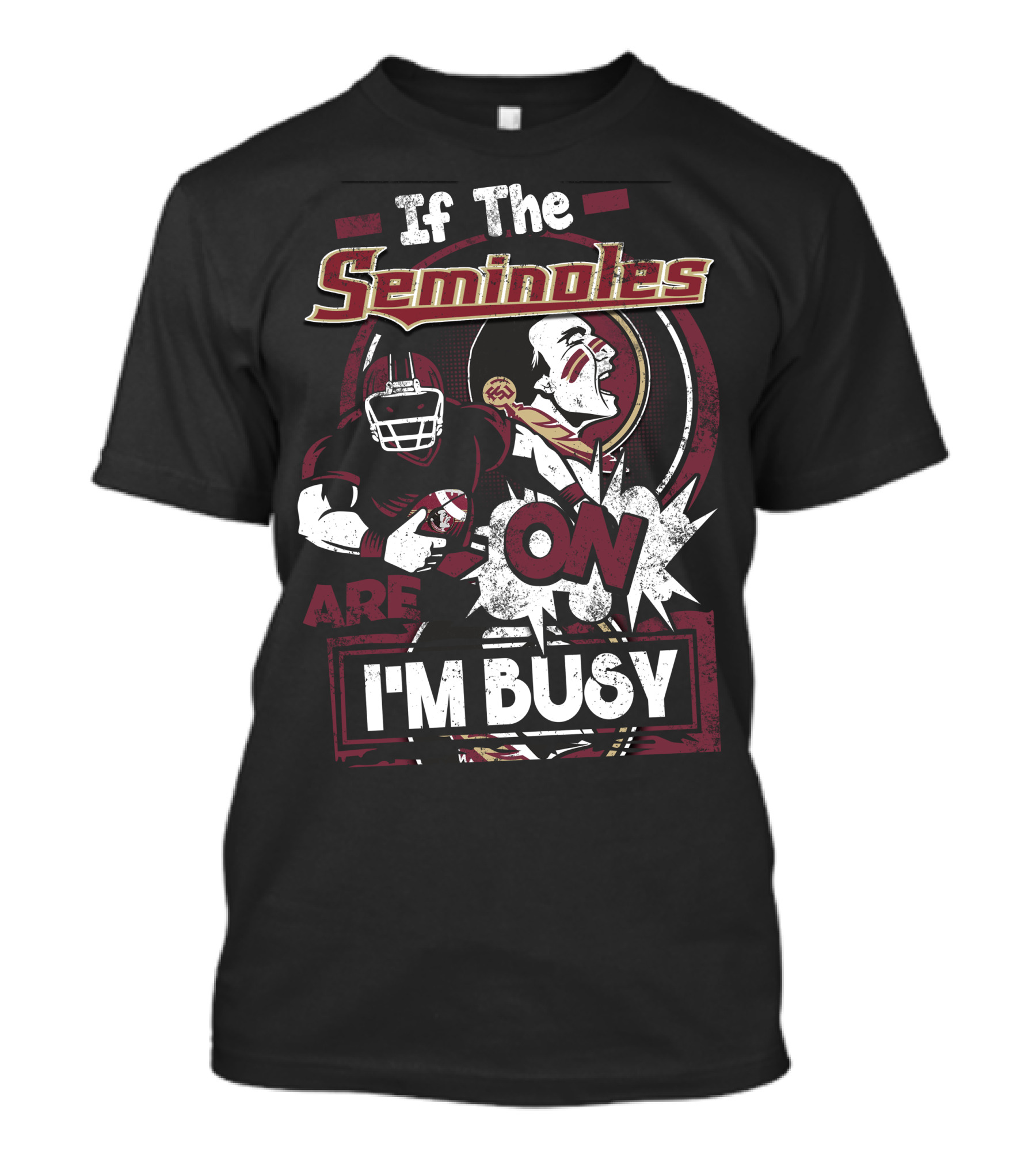 If The Seminoles Are On I'm Busy T-Shirt