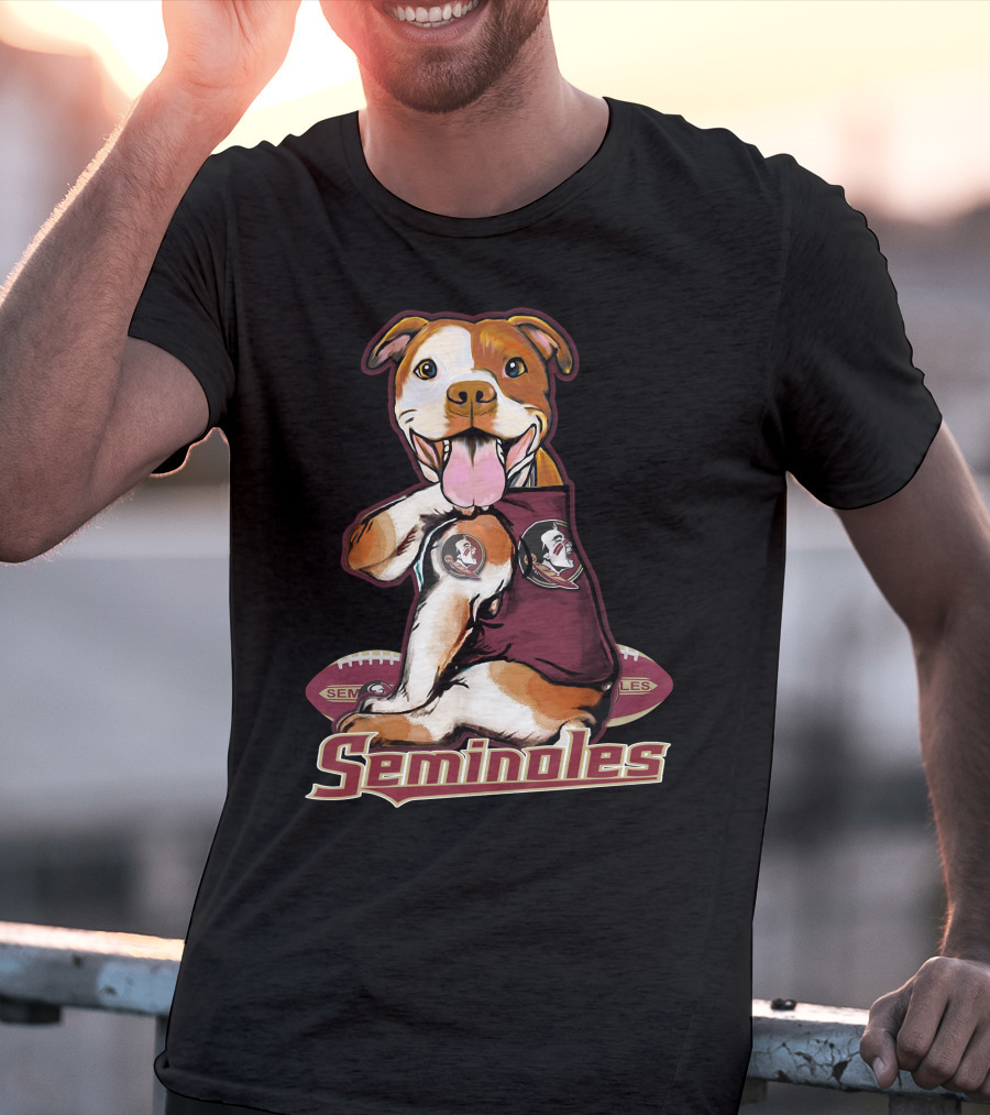 Pittbull Seminoles Football Florida State T-Shirt