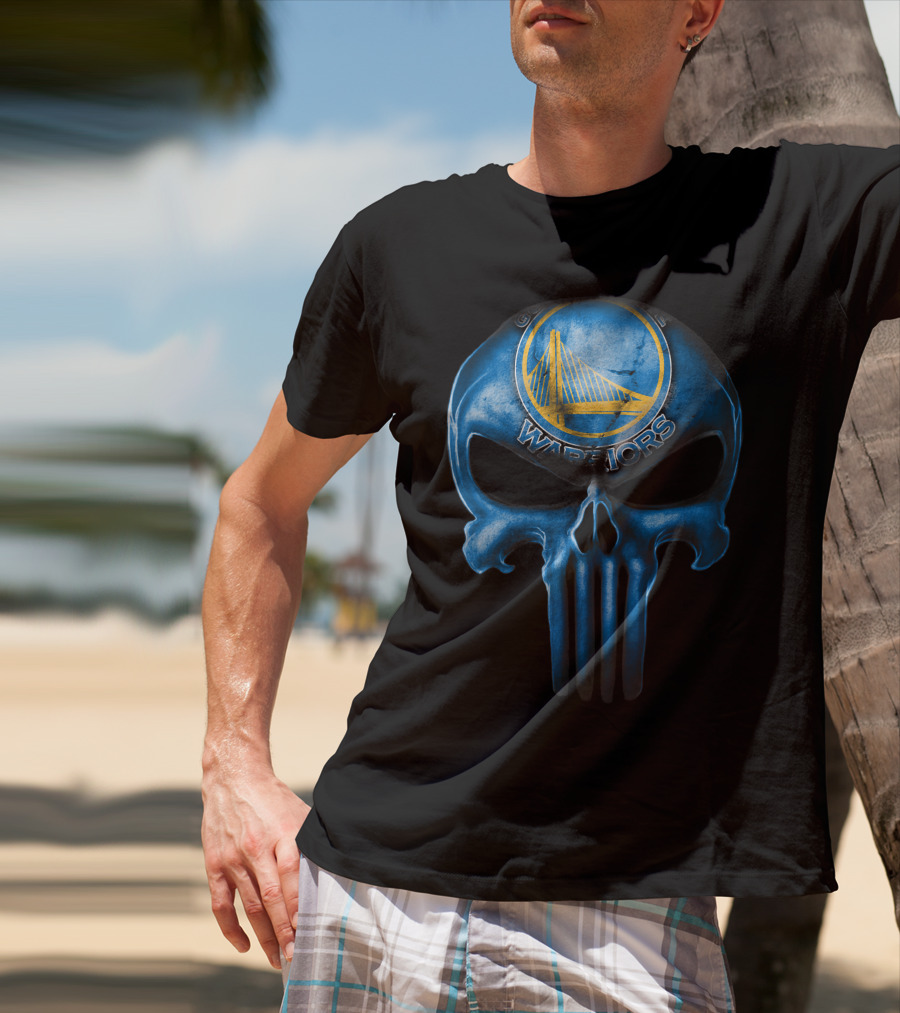 Skull Warriors Golden State T-Shirt