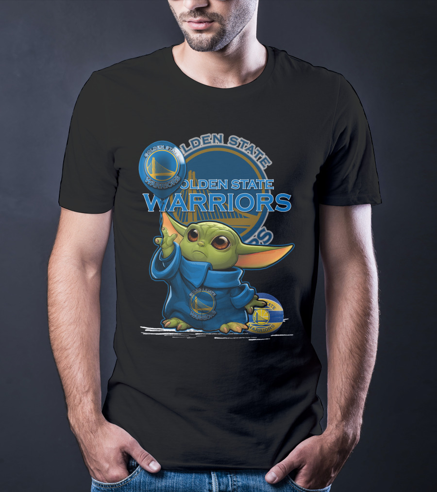 Golden State Warriors Yoda V1 Basketball Team T-Shirt