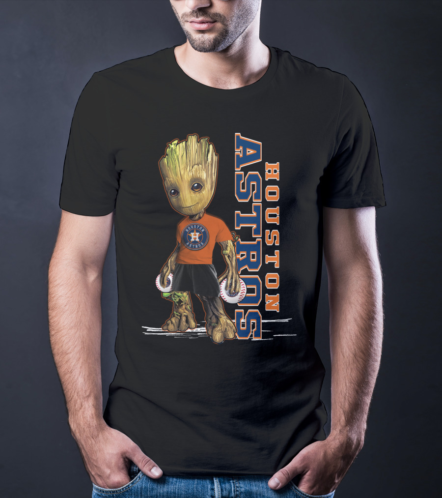 Groot Houston Astros Baseball Fan T-Shirt