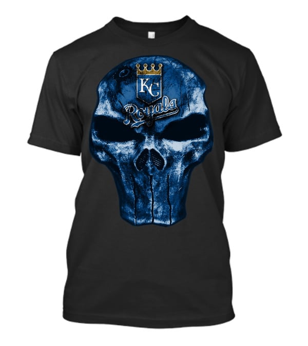 Skull Kansas City Royals KC T-Shirt