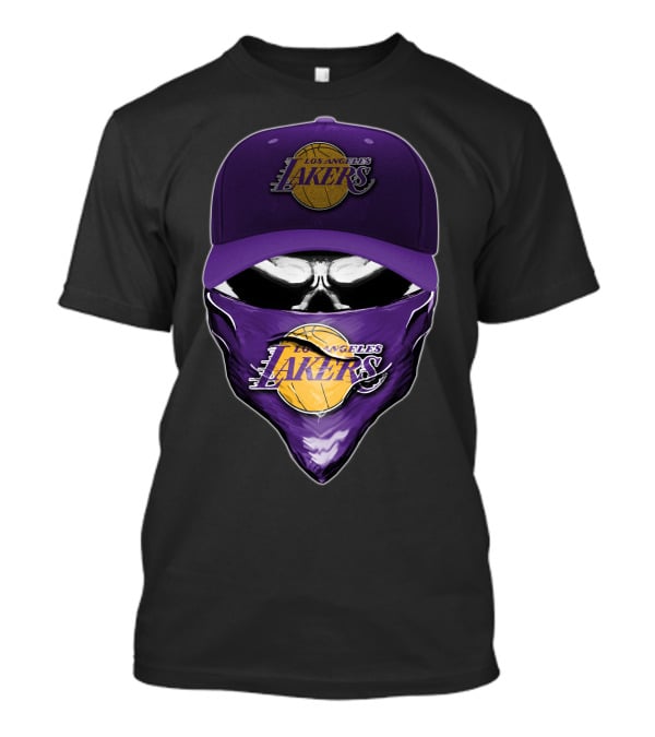 Los Angeles Lakers Skull Cap Bandana T-Shirt