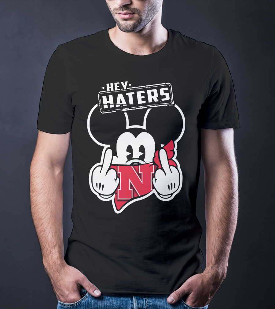 Hey Haters Nebraska Cornhuskers Mick N T-Shirt