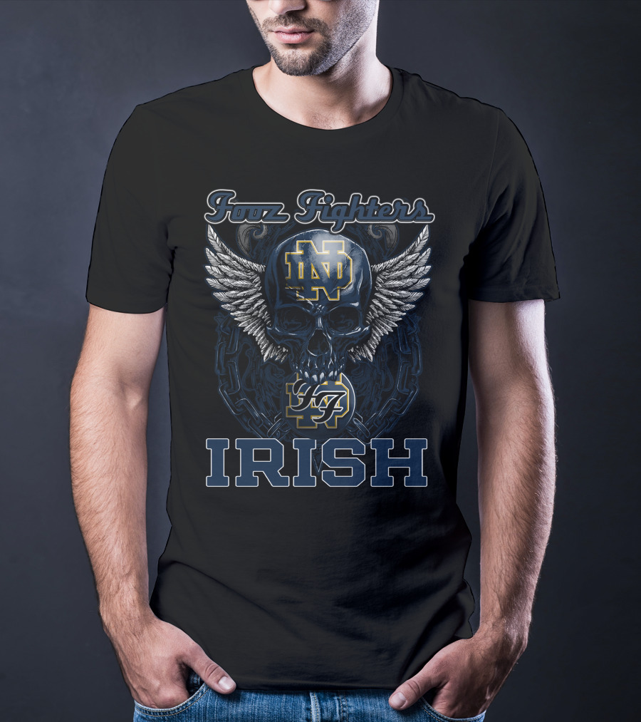 Foo Fighters Notre Dame Irish T-Shirt