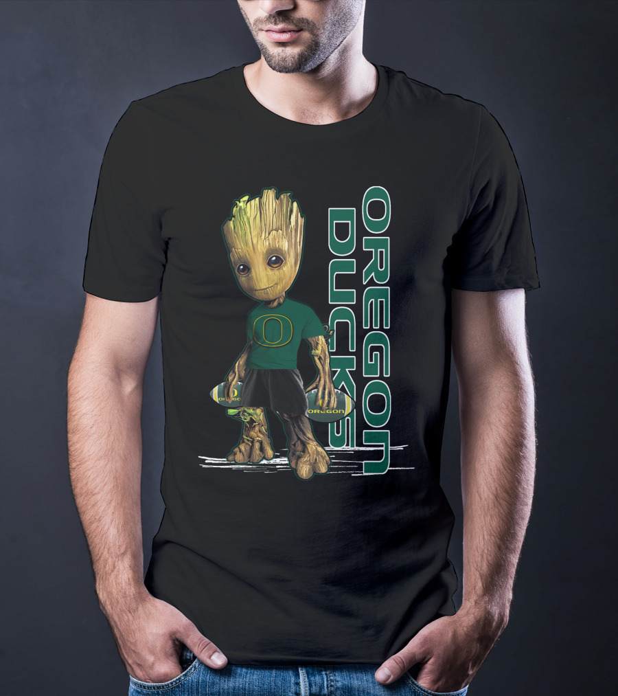 Groot Oregon Ducks Football T-Shirt