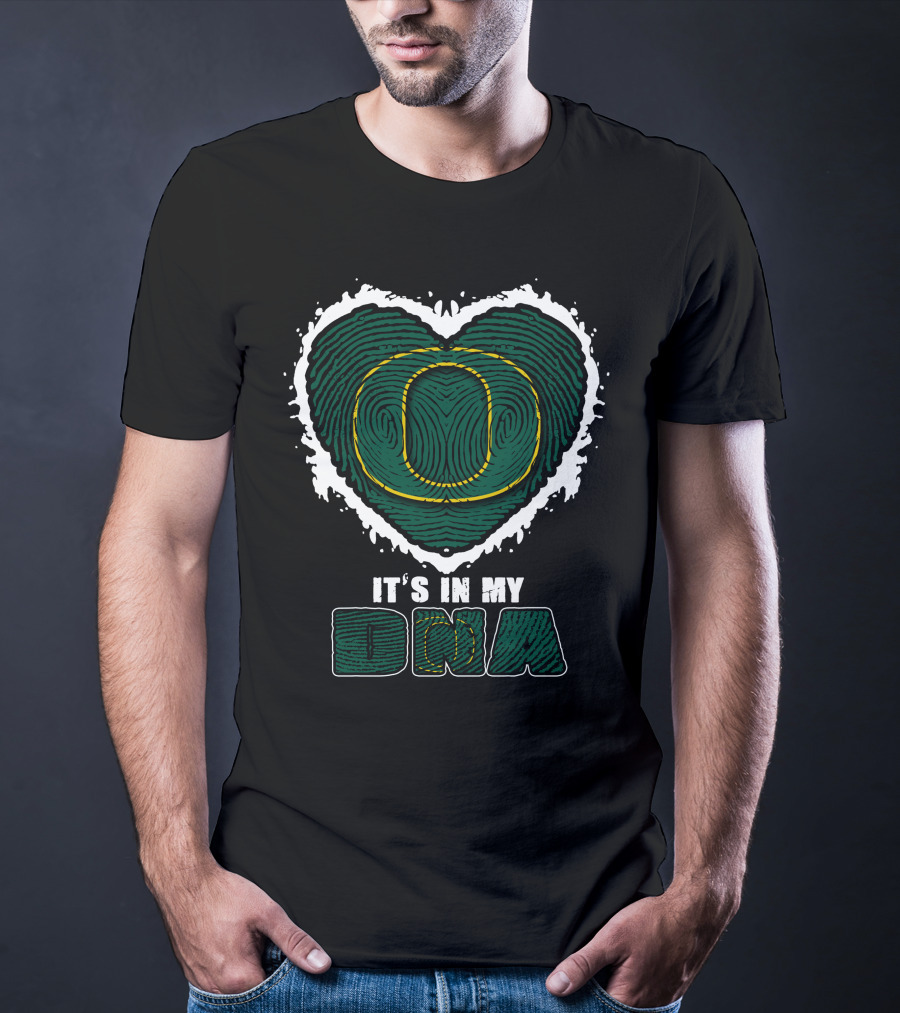 Oregon Ducks Heart It's In My DNA T-Shirt