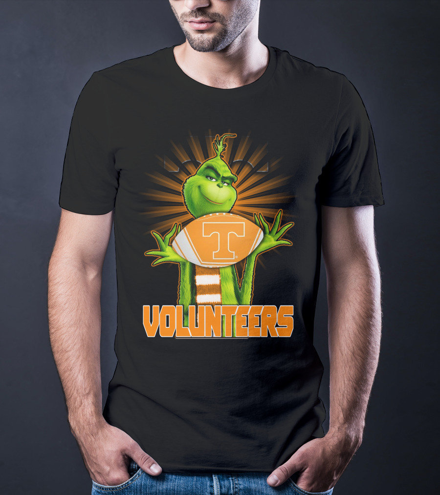Grinch Volunteers Tennessee Football T T-Shirt