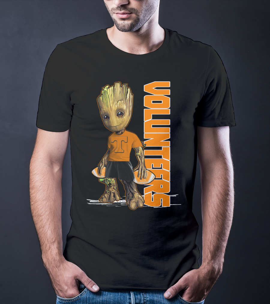 Groot Tennessee Volunteers Football Fan T-Shirt