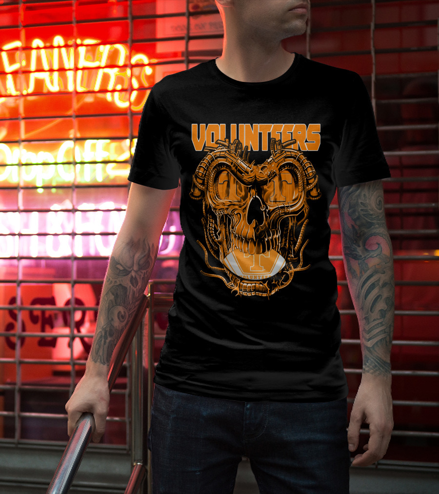 Volunteers Dragonskull Tennessee Football T-Shirt