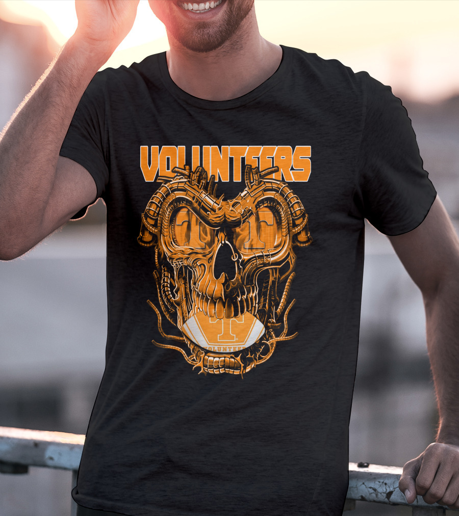 Volunteers Dragonskull Tennessee Football T-Shirt