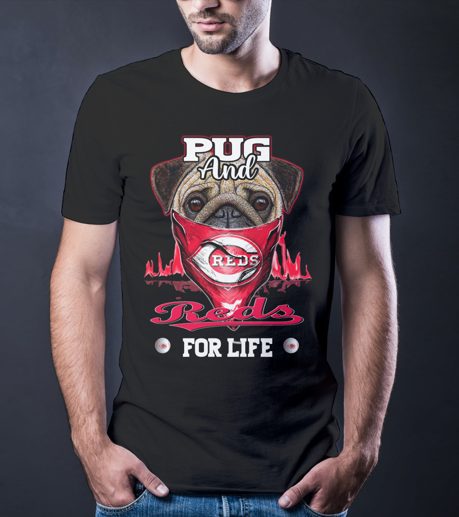 Pug And Reds For Life T-Shirt