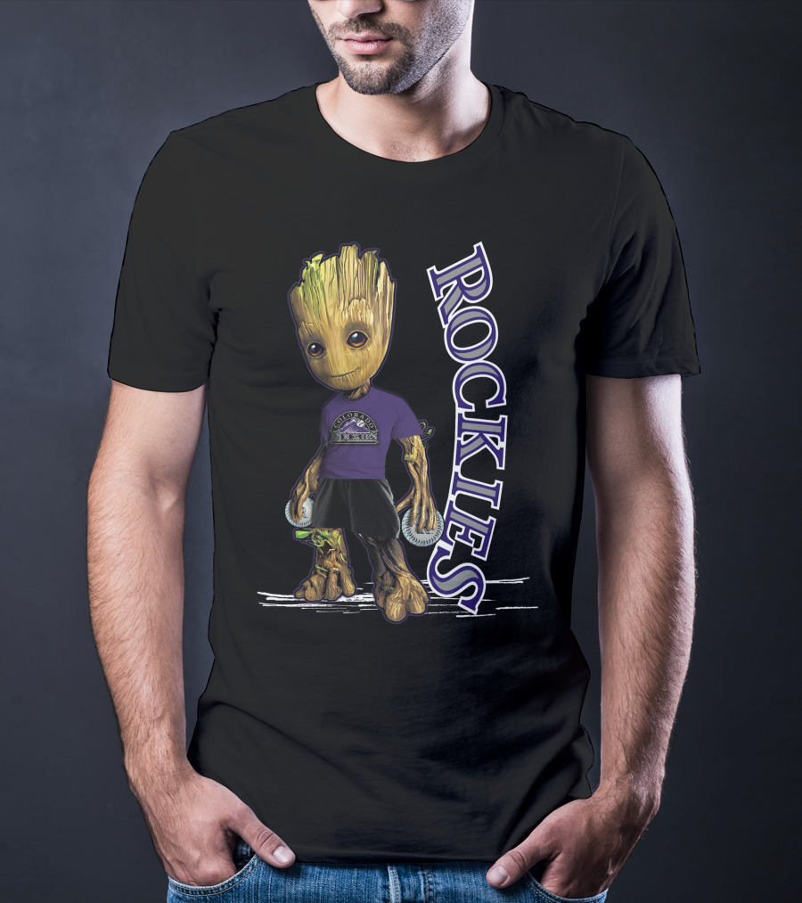 Groot Colorado Rockies Rockies T-Shirt
