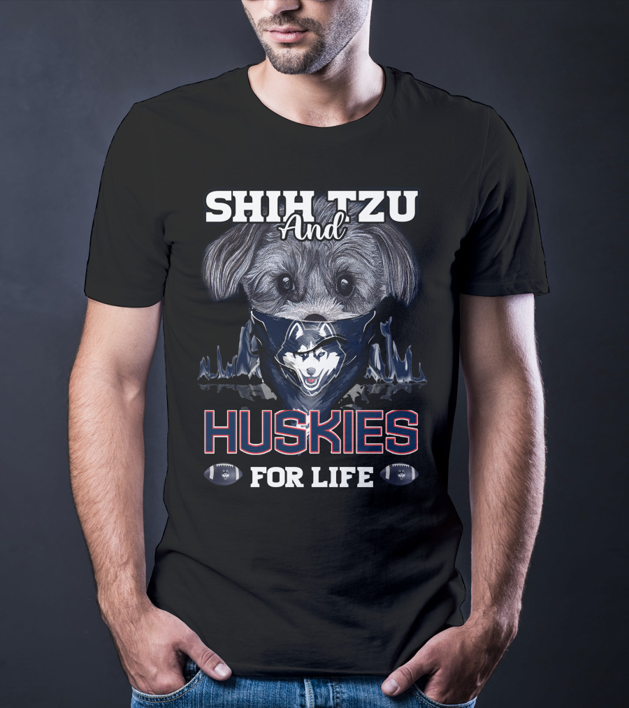Shih Tzu And Huskies For Life T-Shirt
