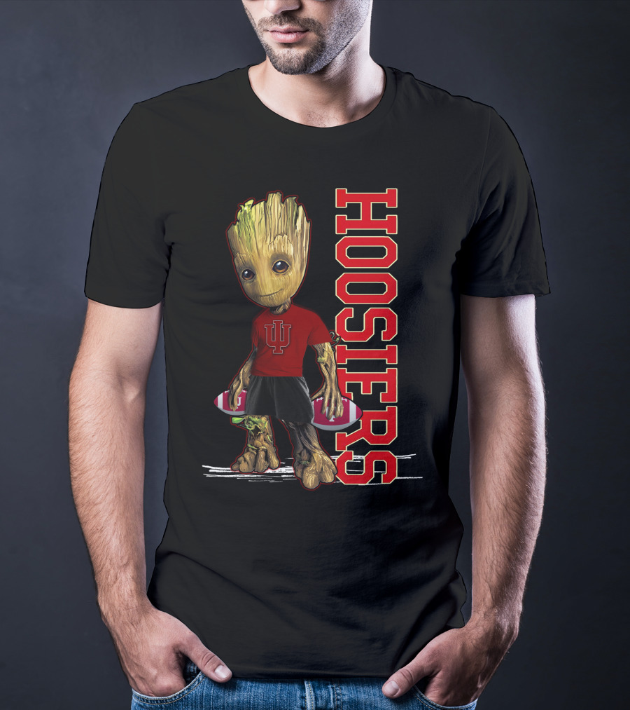 Groot Indiana Hoosiers Football T-Shirt