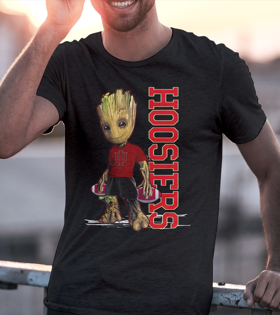 Groot Indiana Hoosiers Football T-Shirt