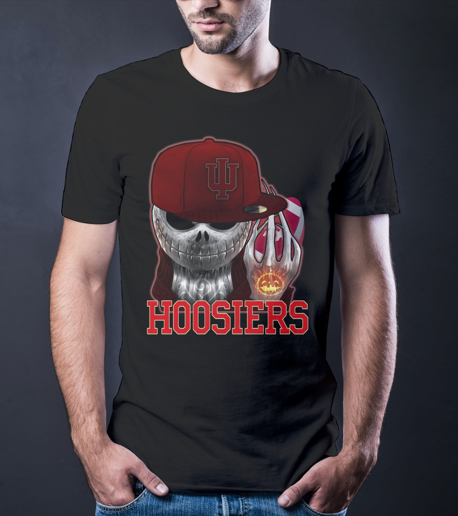Jackskull Hoosiers Indiana University T-Shirt