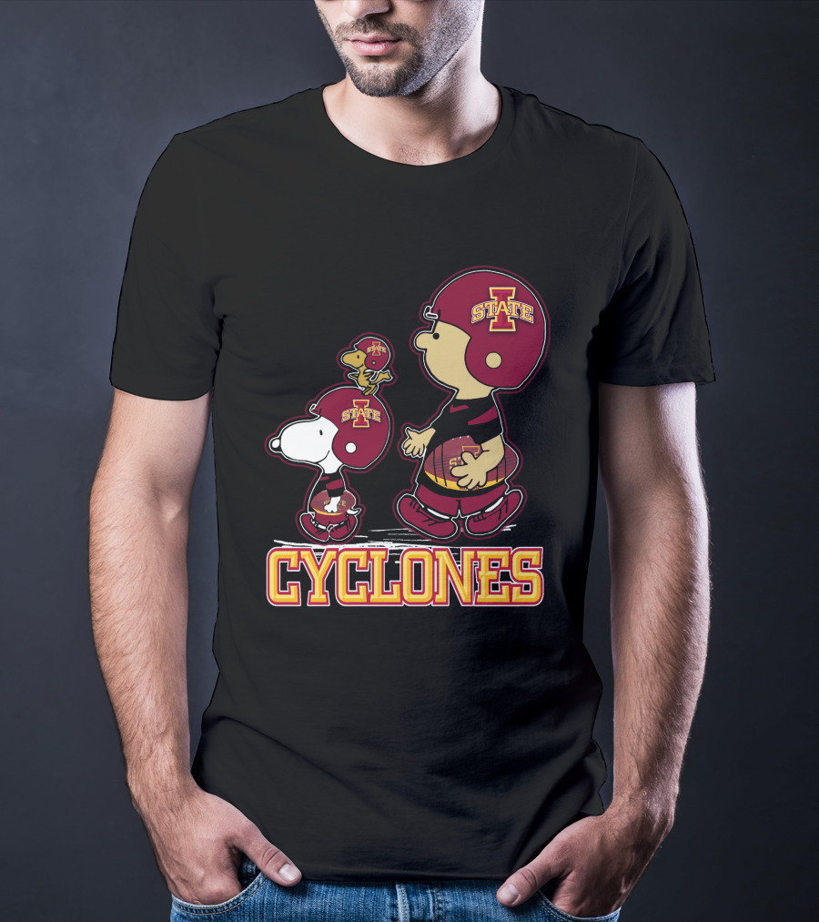 Snpfootball Cyclones Iowa State Peanuts Collection T-Shirt