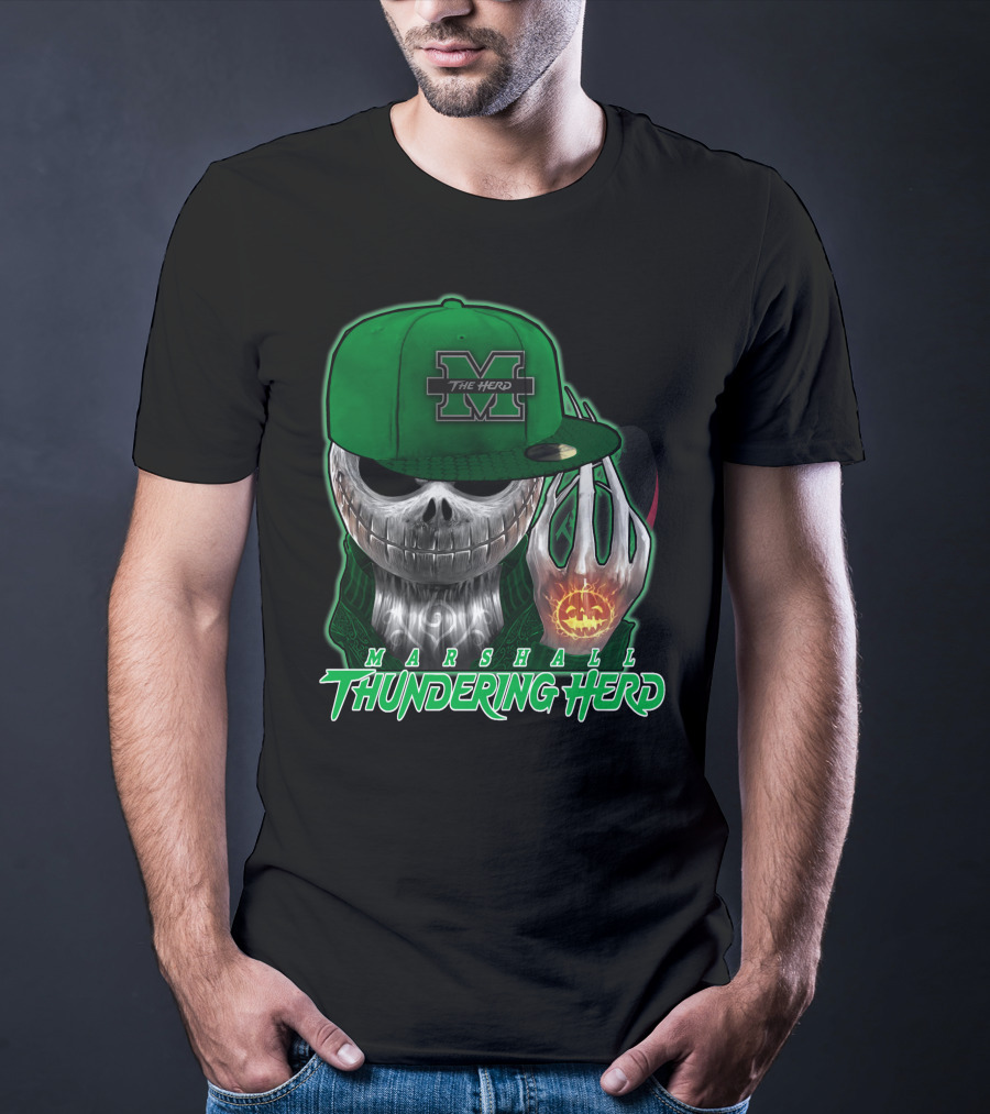 Marshall Thundering Herd Jackskull The Herd T-Shirt