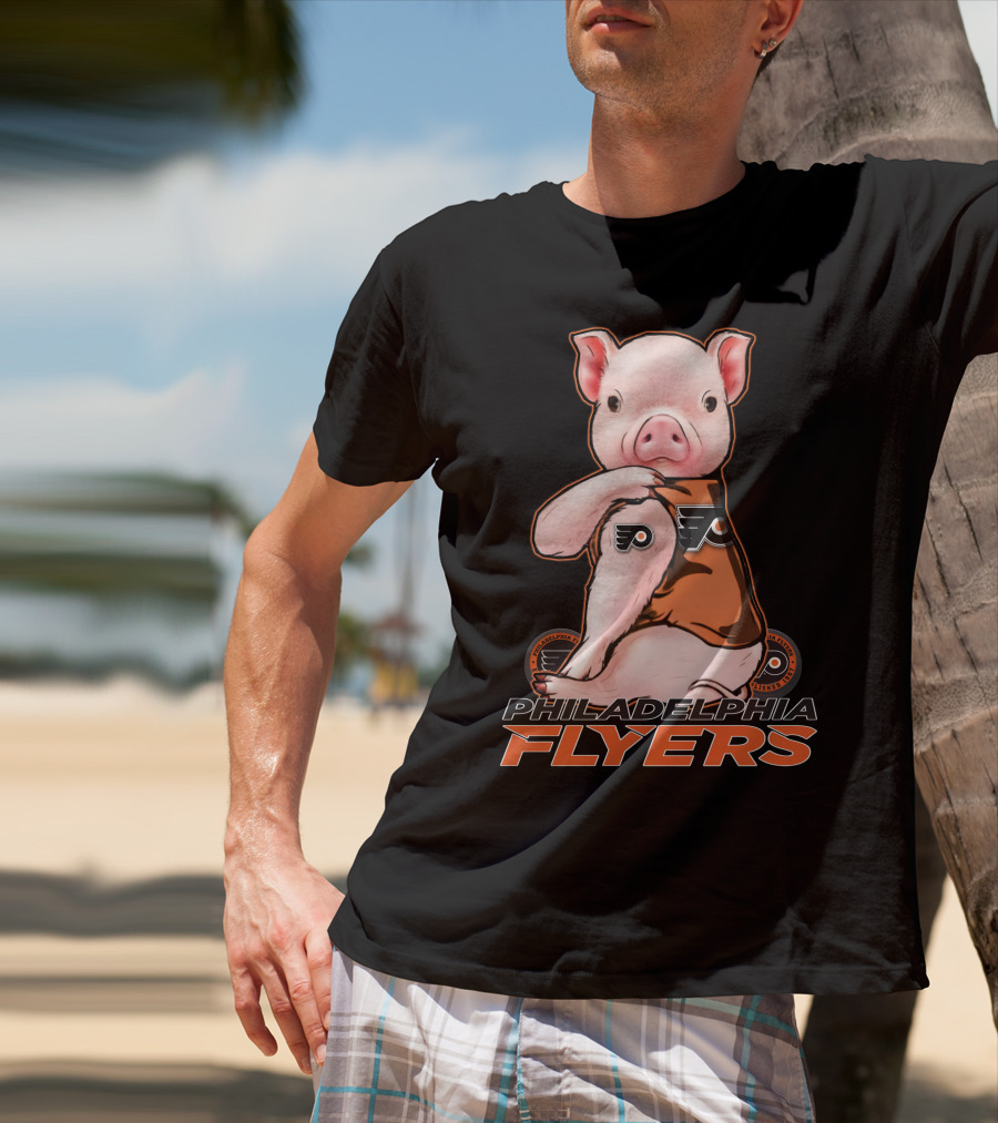 Philadelphia Flyers Pig Mascot T-Shirt
