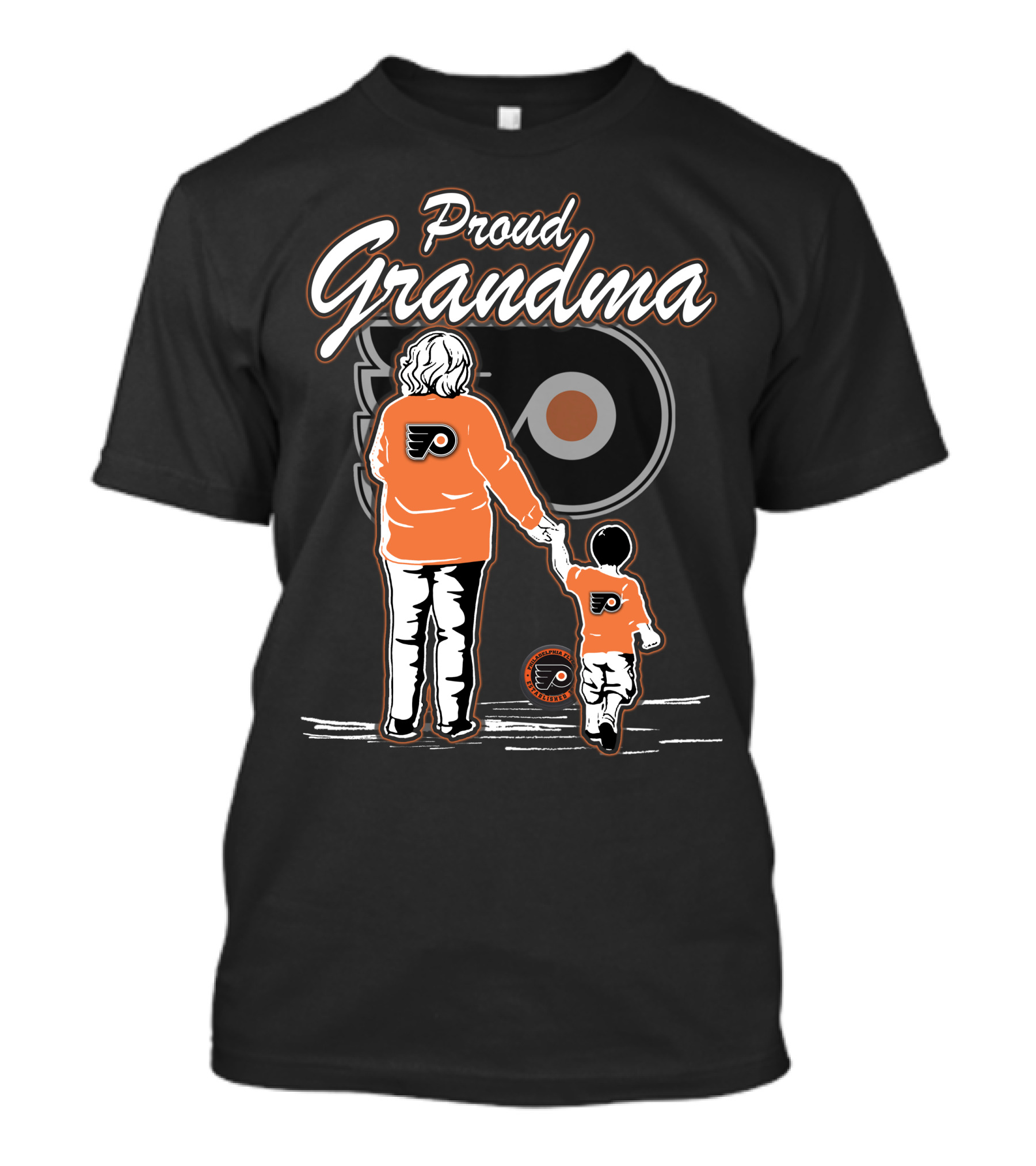 Proud Grandma Philadelphia Flyers NHL T-Shirt