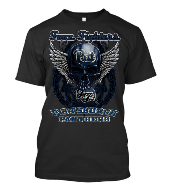 Foo Fighters Pitt Pittsburgh Panthers T-Shirt