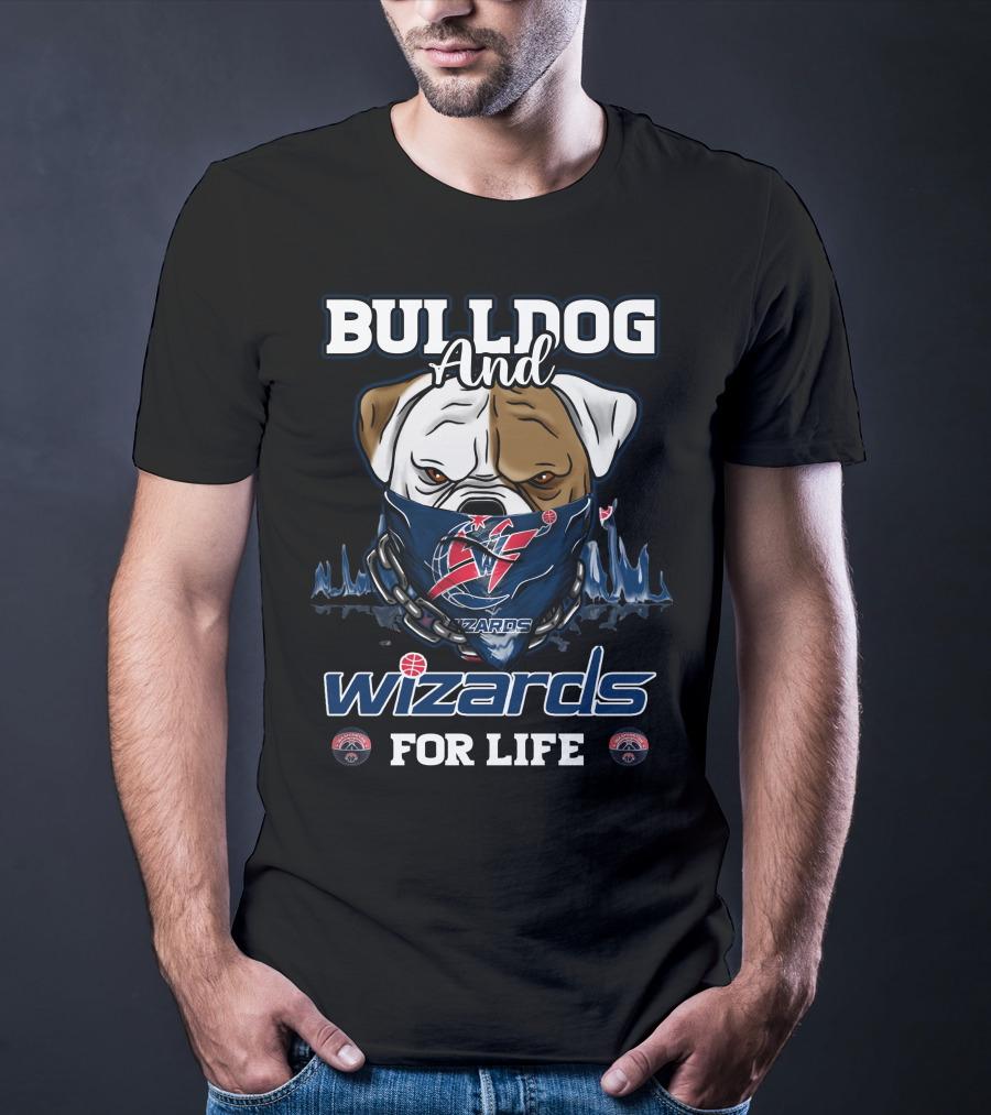 Bulldog And Wizards For Life Washington T-Shirt