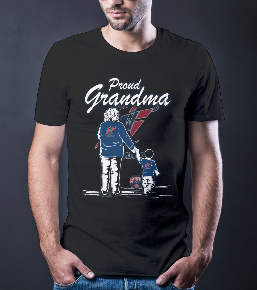 Proud Grandma Washington Wizards Basketball T-Shirt