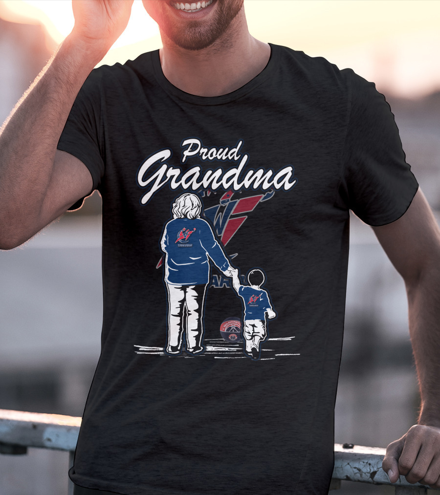Proud Grandma Washington Wizards Basketball T-Shirt