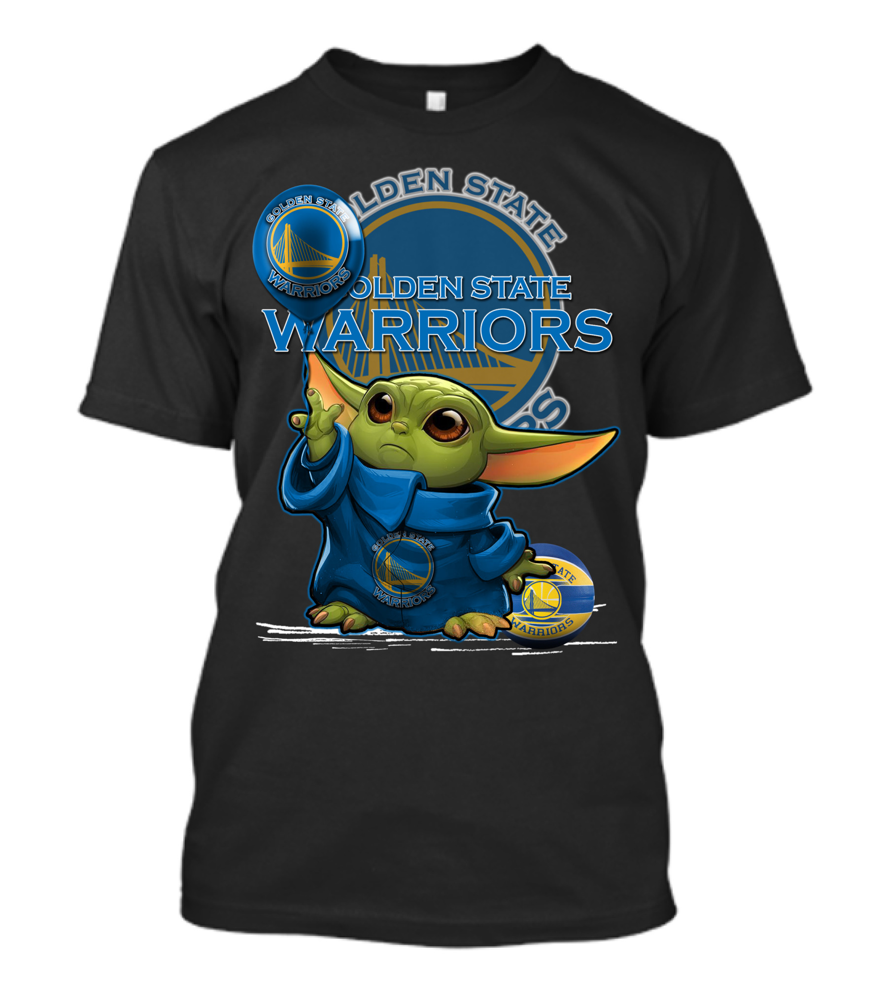 Golden State Warriors Yoda Jedi Fan T-Shirt