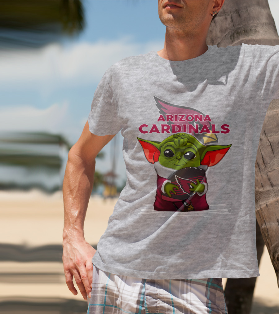 Arizona Cardinals Yoda Football Fan T-Shirt