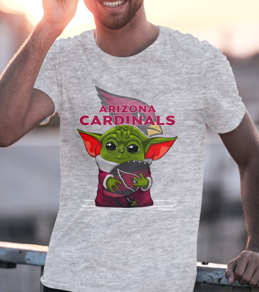 Arizona Cardinals Yoda Football Fan T-Shirt