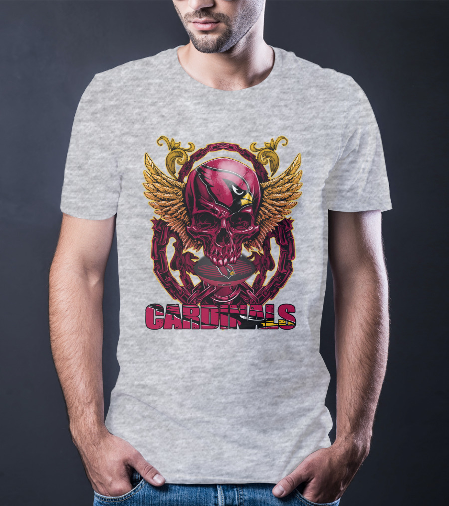 Cardinals Skullfb Arizona Cardinals T-Shirt