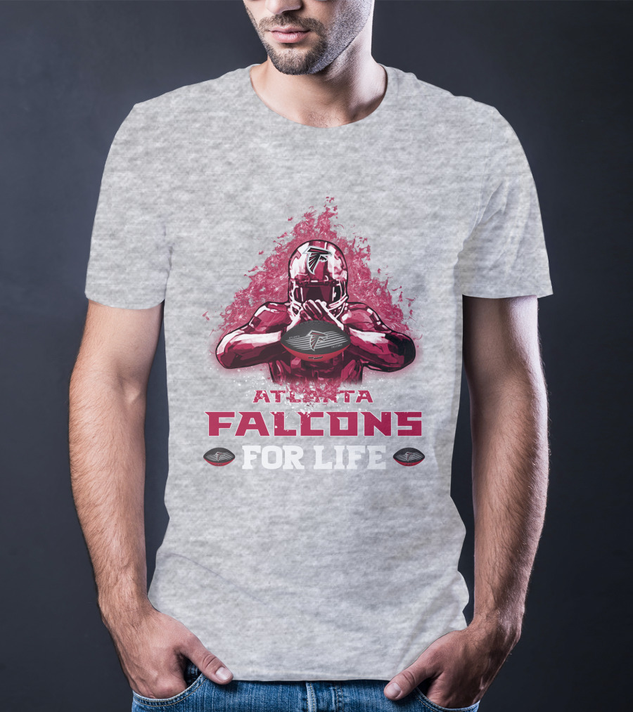 Atlanta Falcons For Life Football Player Armor T-Shirt