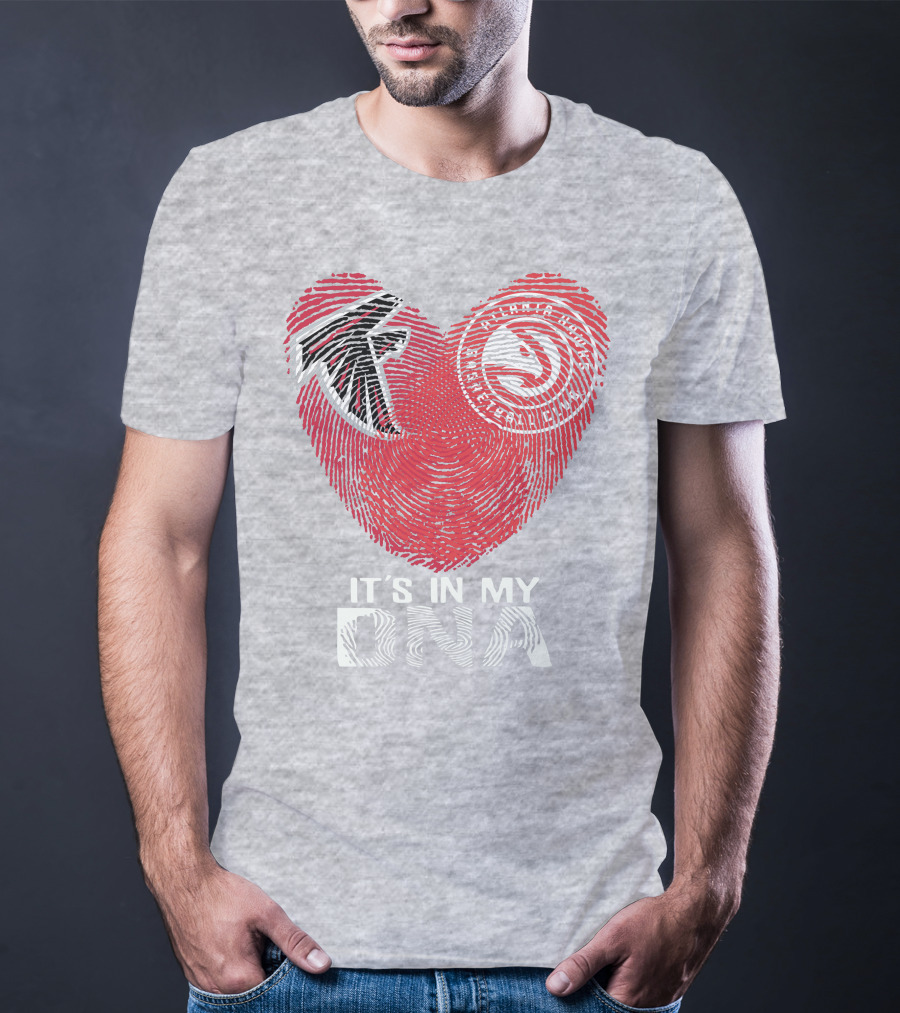 Atlanta Falcons It's In My Dna Heart T-Shirt