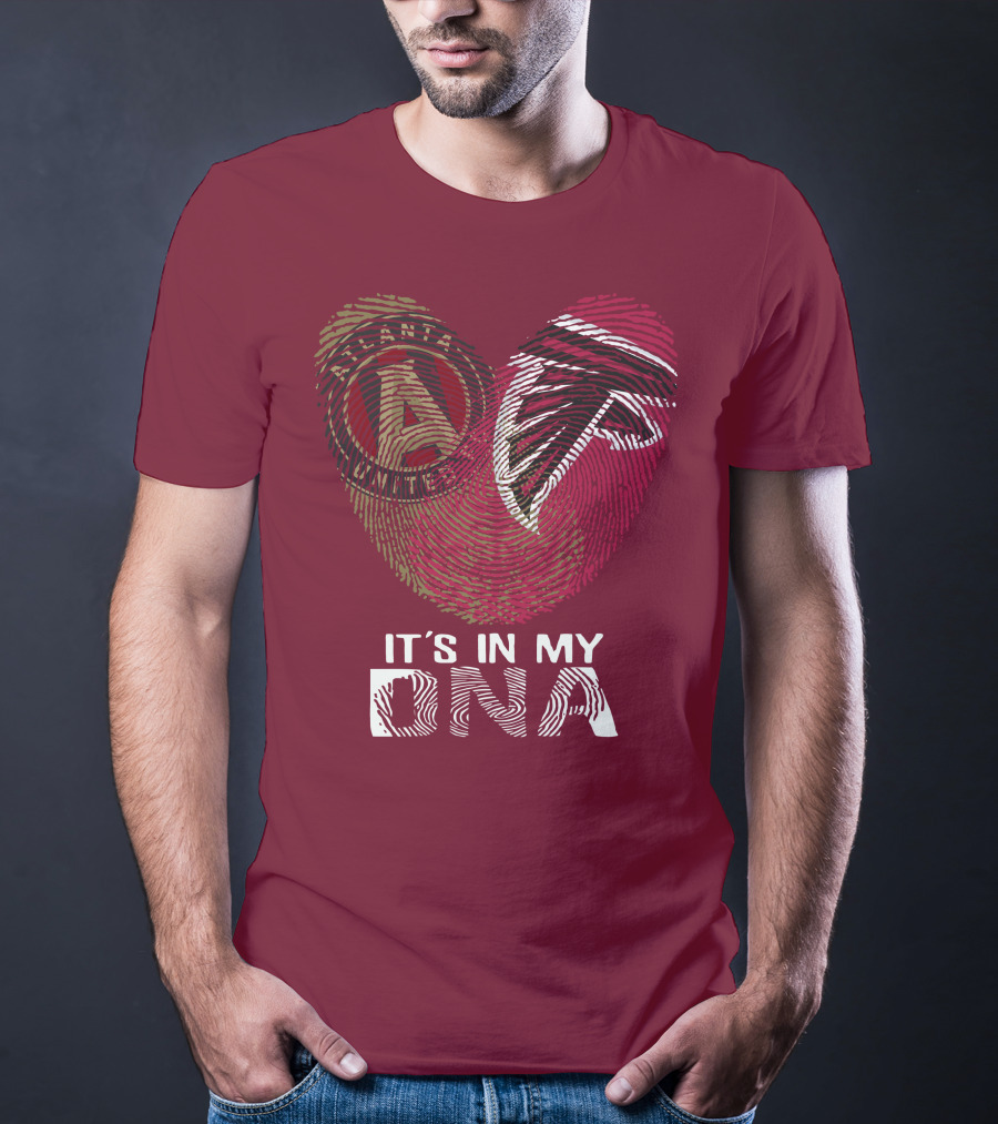 Atlanta Falcons And Atlanta United It’s In My DNA T-Shirt
