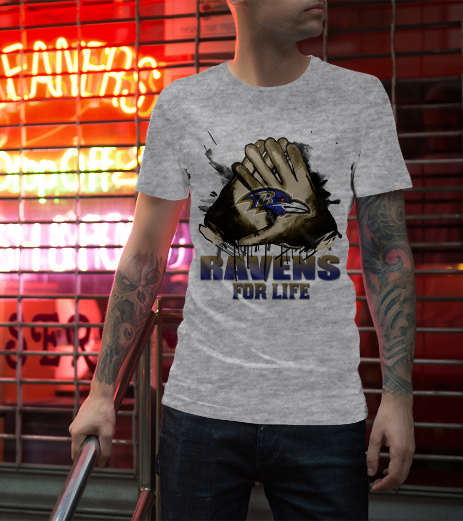 Ravens For Life Baltimore 28 T-Shirt