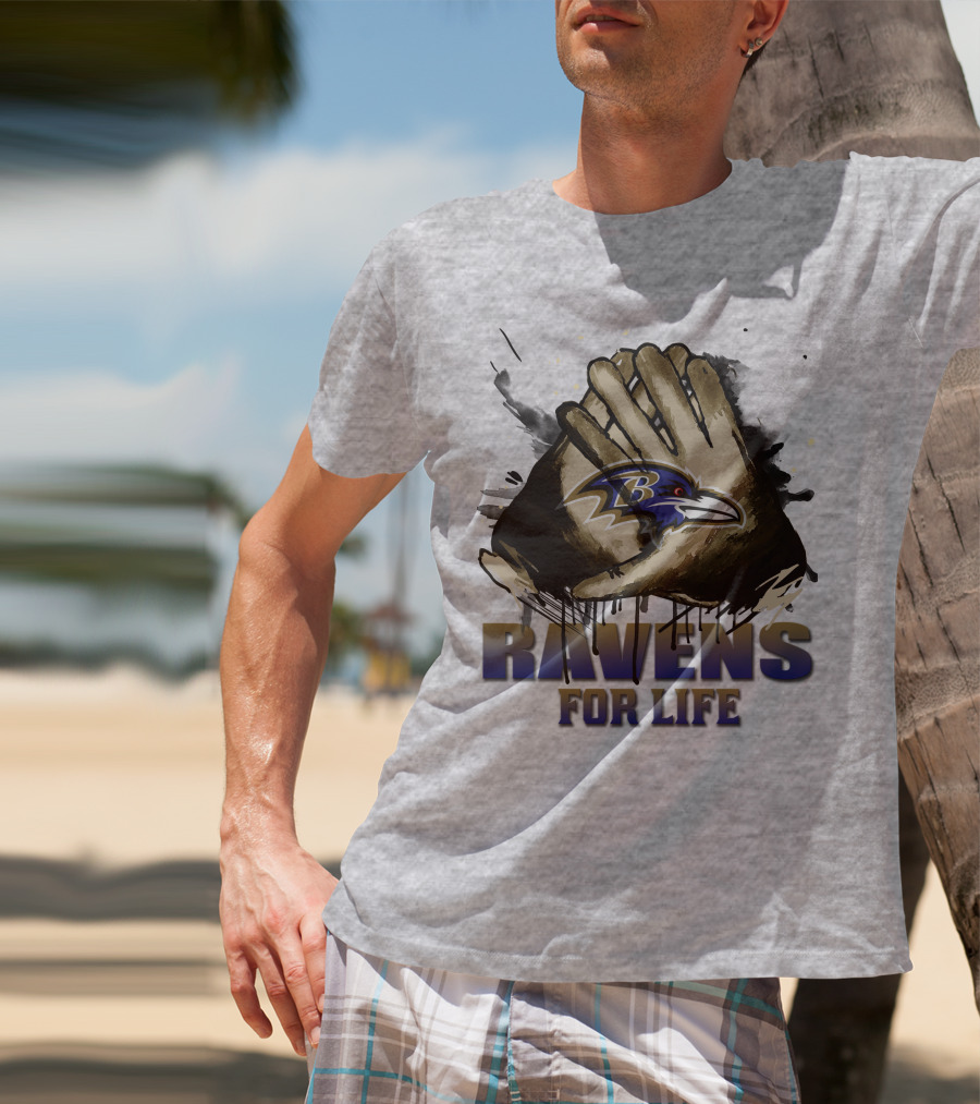 Ravens For Life Baltimore 28 T-Shirt