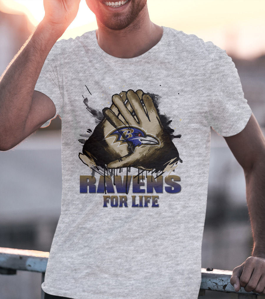 Ravens For Life Baltimore 28 T-Shirt